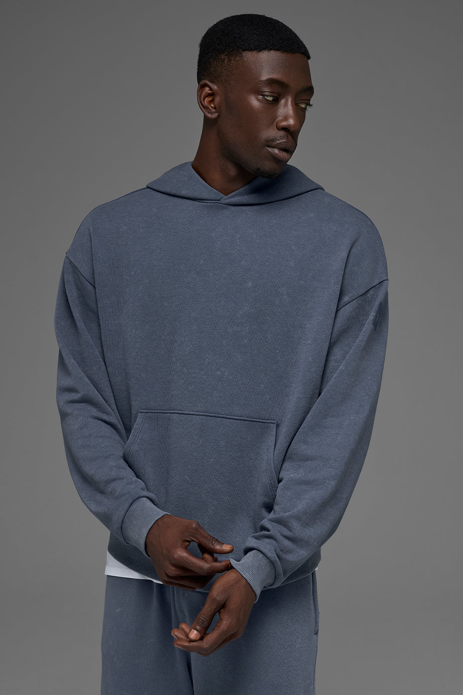 Chill Vintage Wash Hoodie - Bluestone Wash image 1