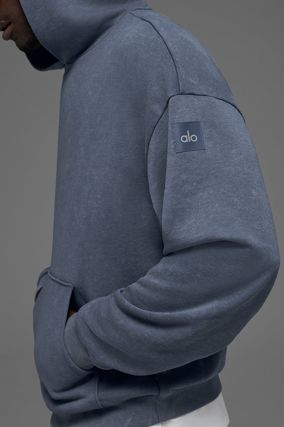 Chill Vintage Wash Hoodie - Bluestone Wash image 2