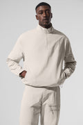 Light Weight Takeaway Track Pullover - Bone image 1