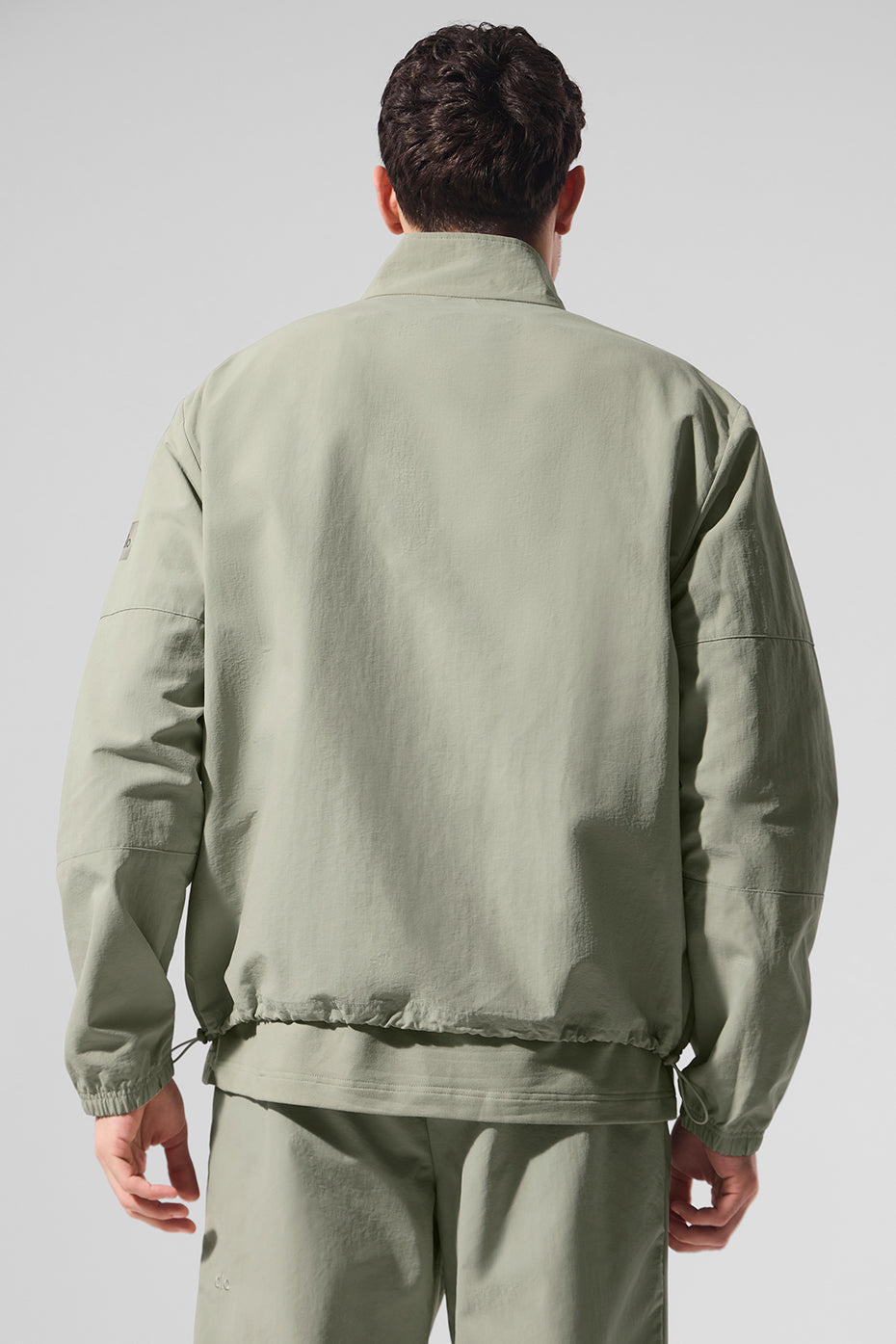 Light Weight Takeaway Track Pullover - Limestone image 3