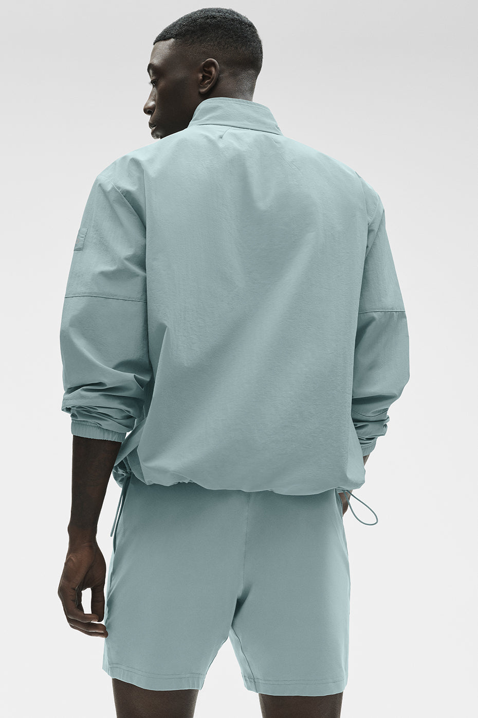 Light Weight Takeaway Track Pullover - Desert Sage image 3
