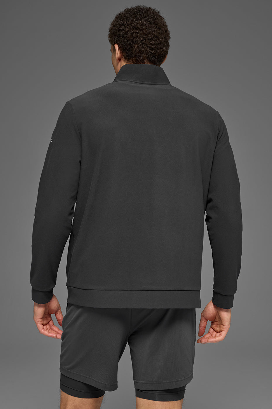 Conquer Max Mock Neck Full Zip - Anthracite image 4