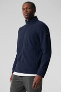 Conquer Max Mock Neck Full Zip - Navy image 1