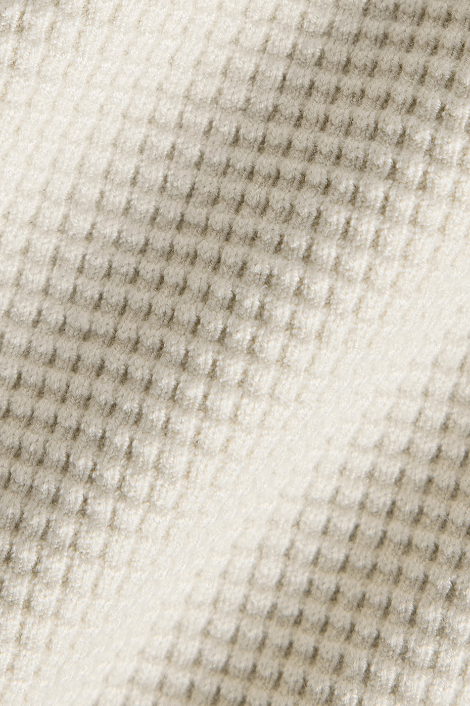 Elevate Waffle Long Sleeve Crew - Bone image 5