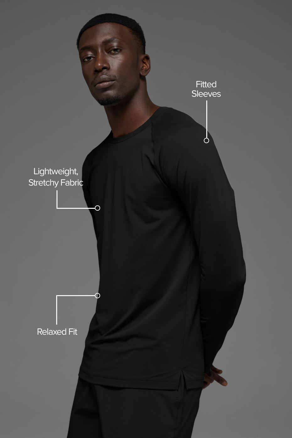 Idol Crewneck Long Sleeve - Black image 2