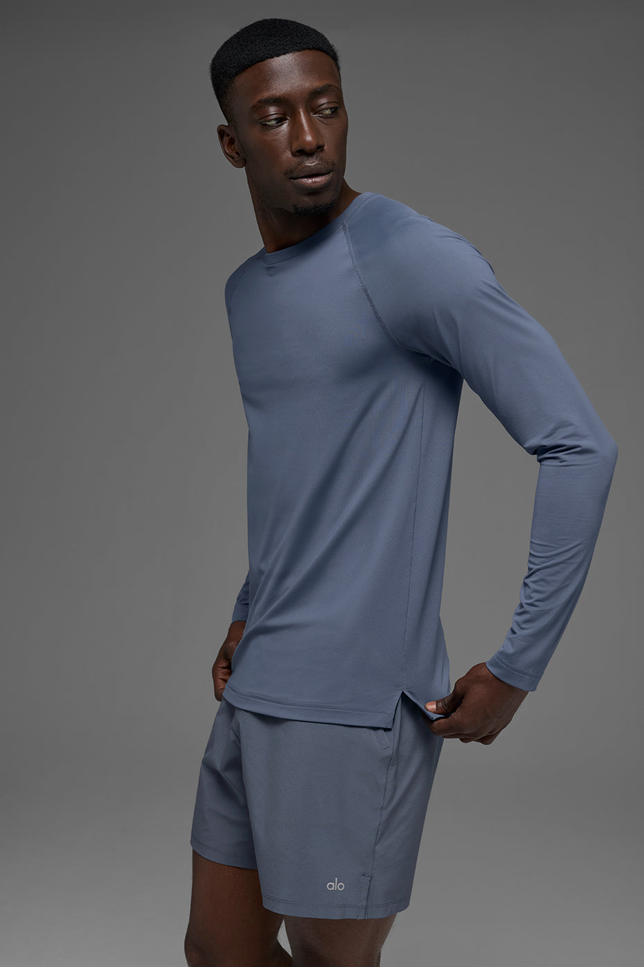 Idol Crewneck Long Sleeve - Bluestone image 5