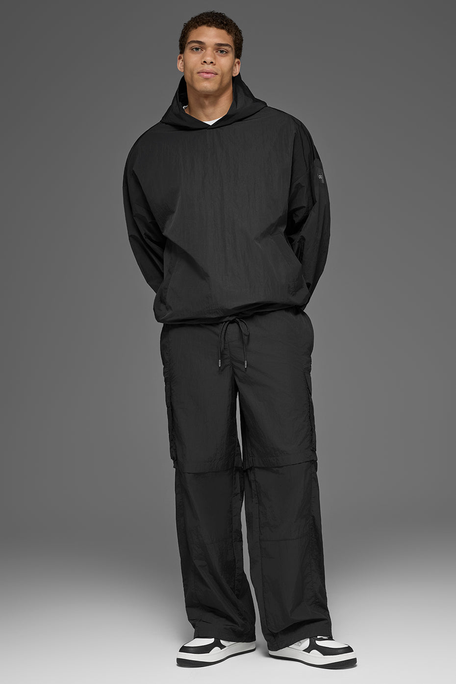 Axis Hooded Pullover - Black image 4