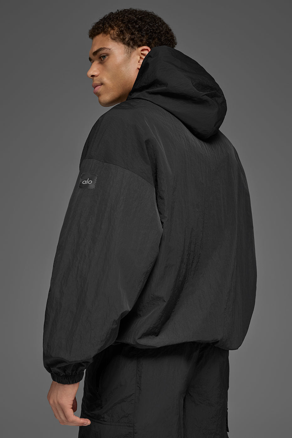 Axis Hooded Pullover - Black image 3