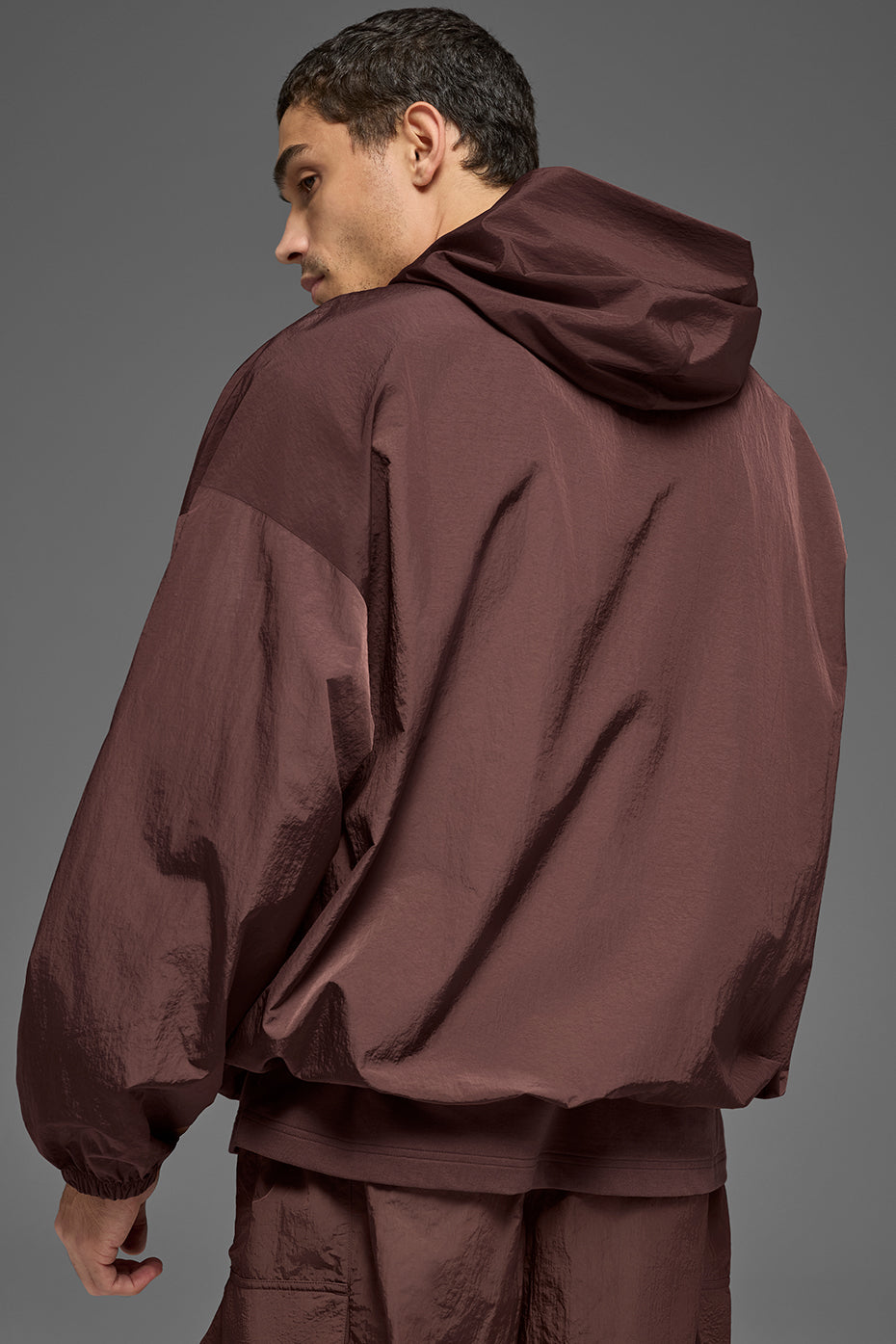 Axis Hooded Pullover - Brownstone image 2