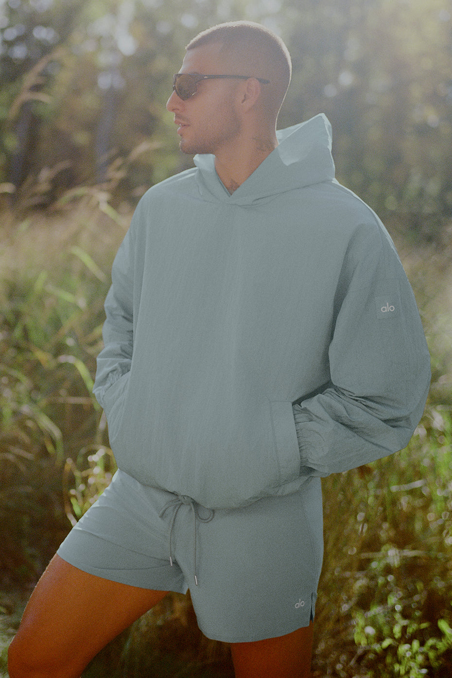 Axis Hooded Pullover - Desert Sage image 1
