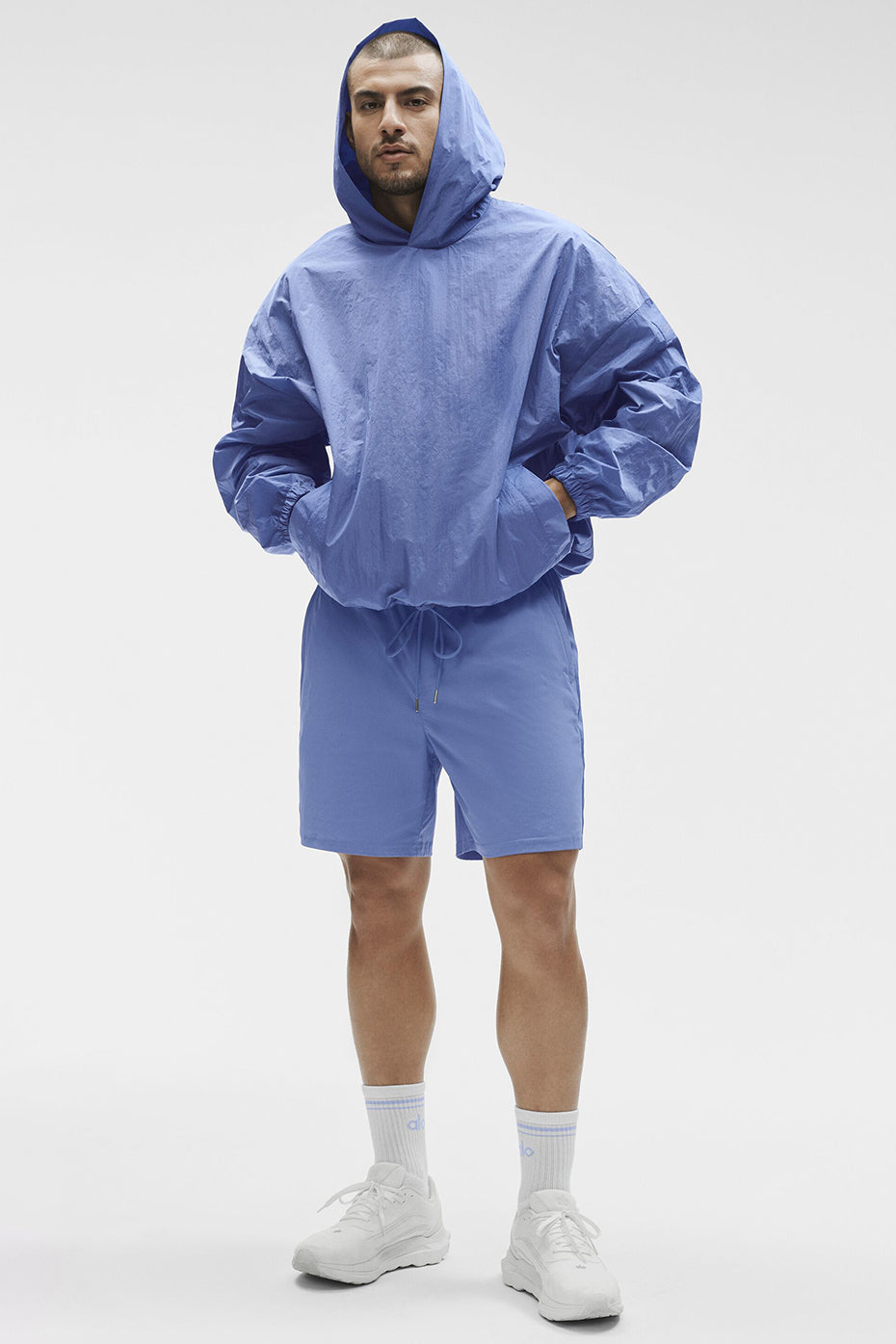 Axis Hooded Pullover - Provence Blue image 6