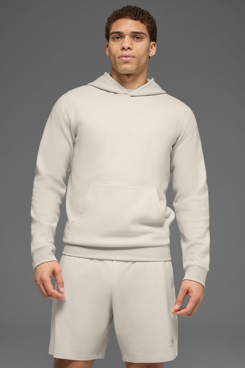 Waffle Lounge Hoodie - Bone image 3