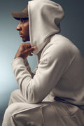 Waffle Lounge Hoodie - Bone image 1