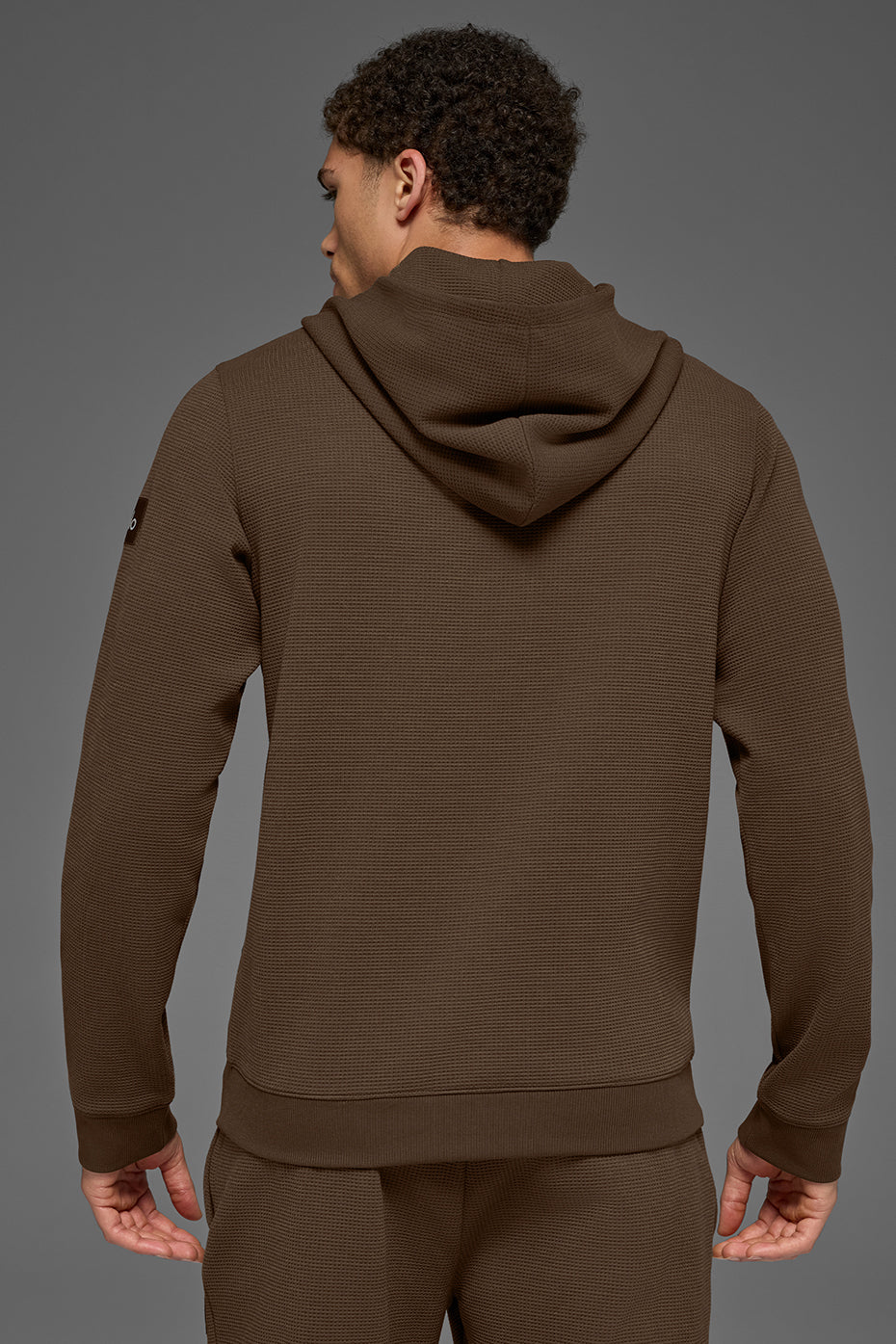 Waffle Lounge Hoodie - Espresso image 4