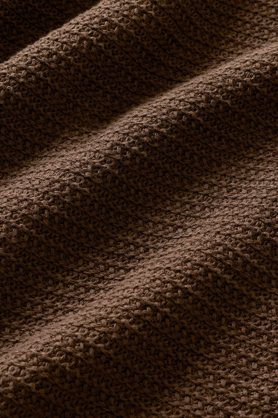 Shift Knit Button Up Long Sleeve - Espresso image 7