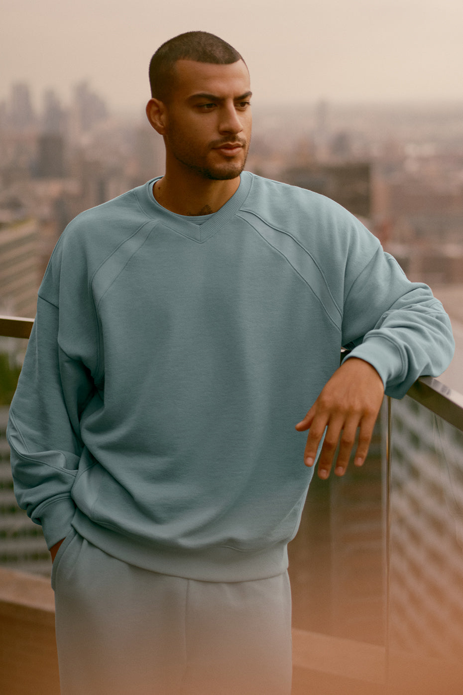 Field Crew Neck Sweatshirt - Desert Sage image 1