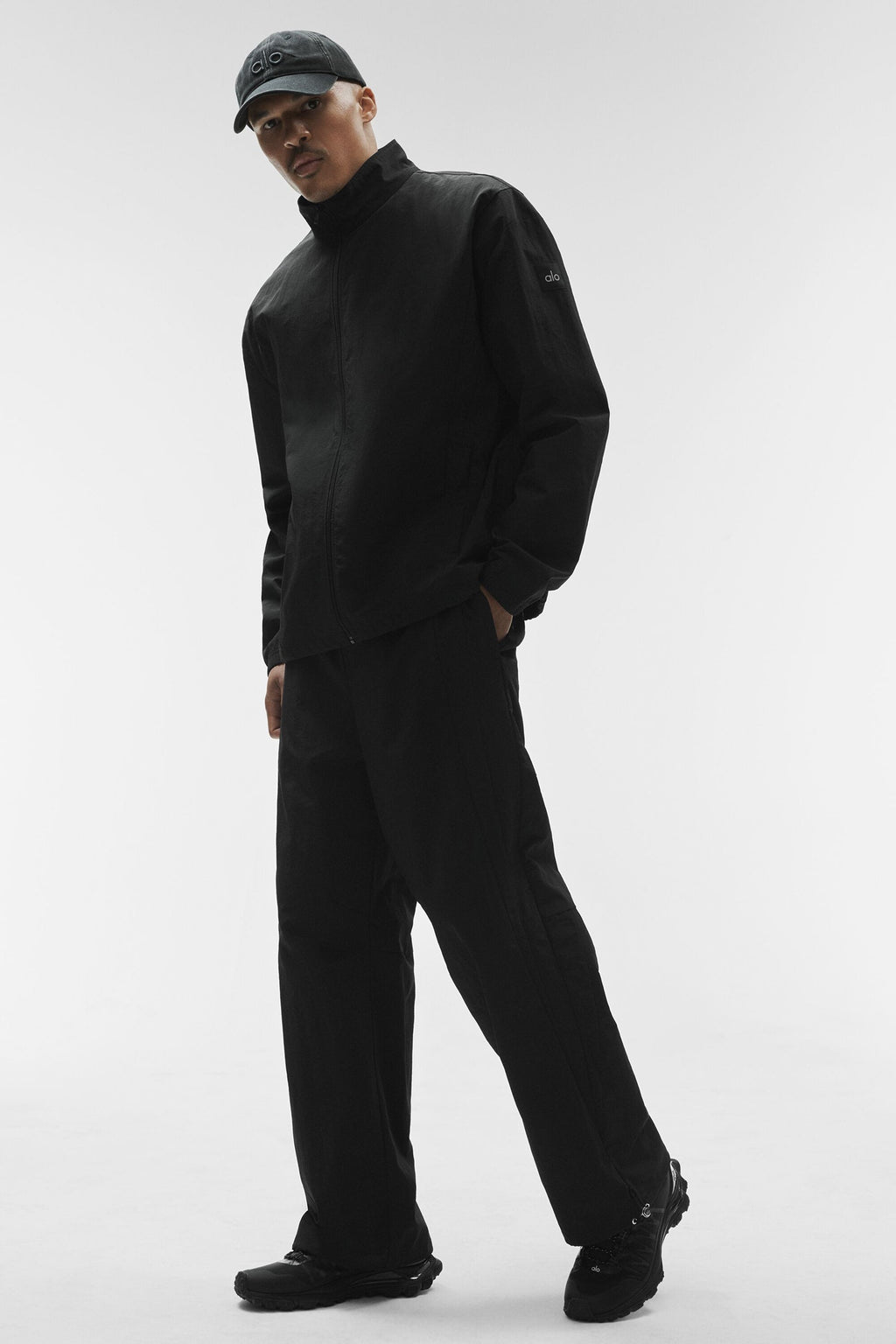 Takeaway Track Full Zip Jacket - Black image 6