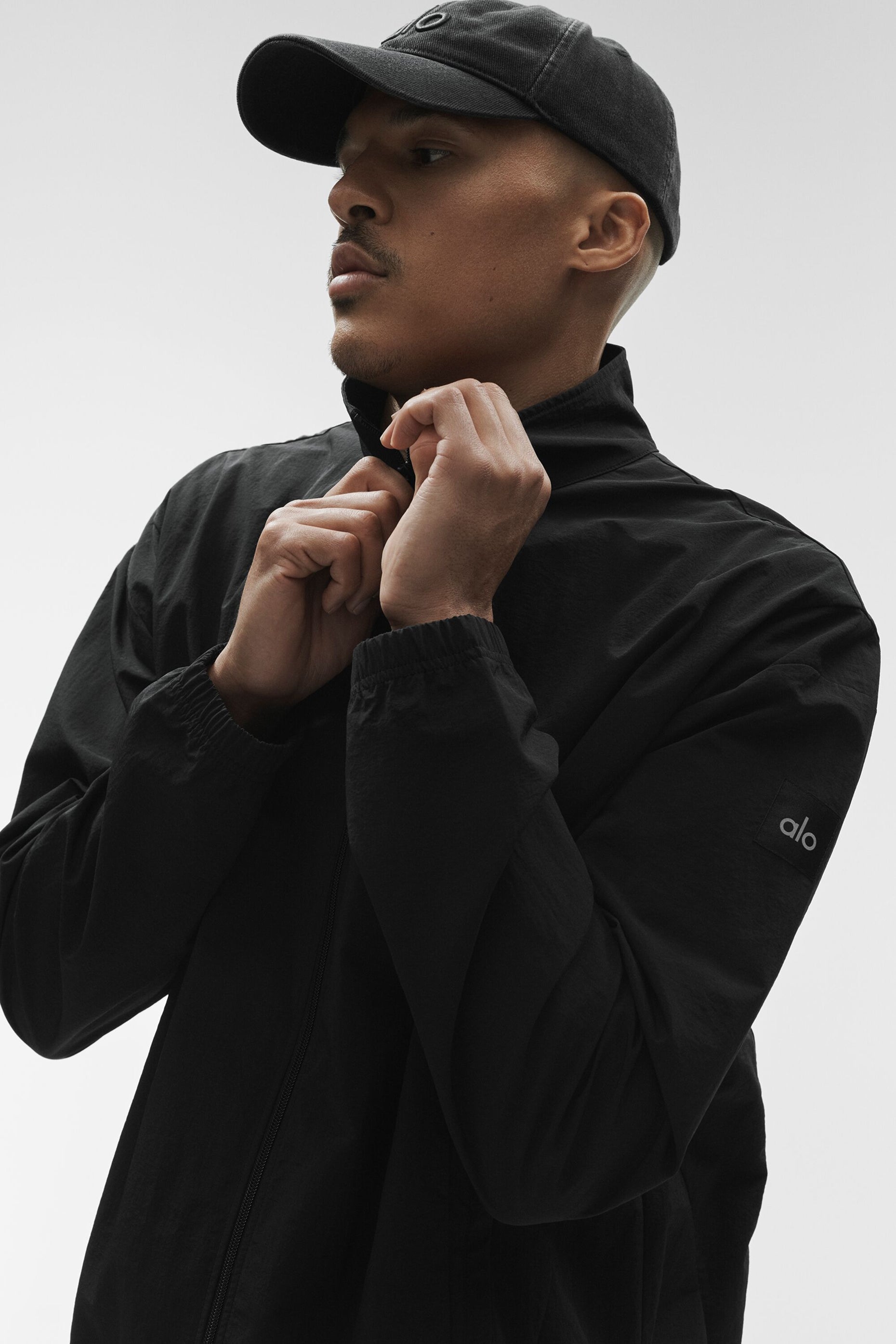 Takeaway Track Full Zip Jacket - Black image 5