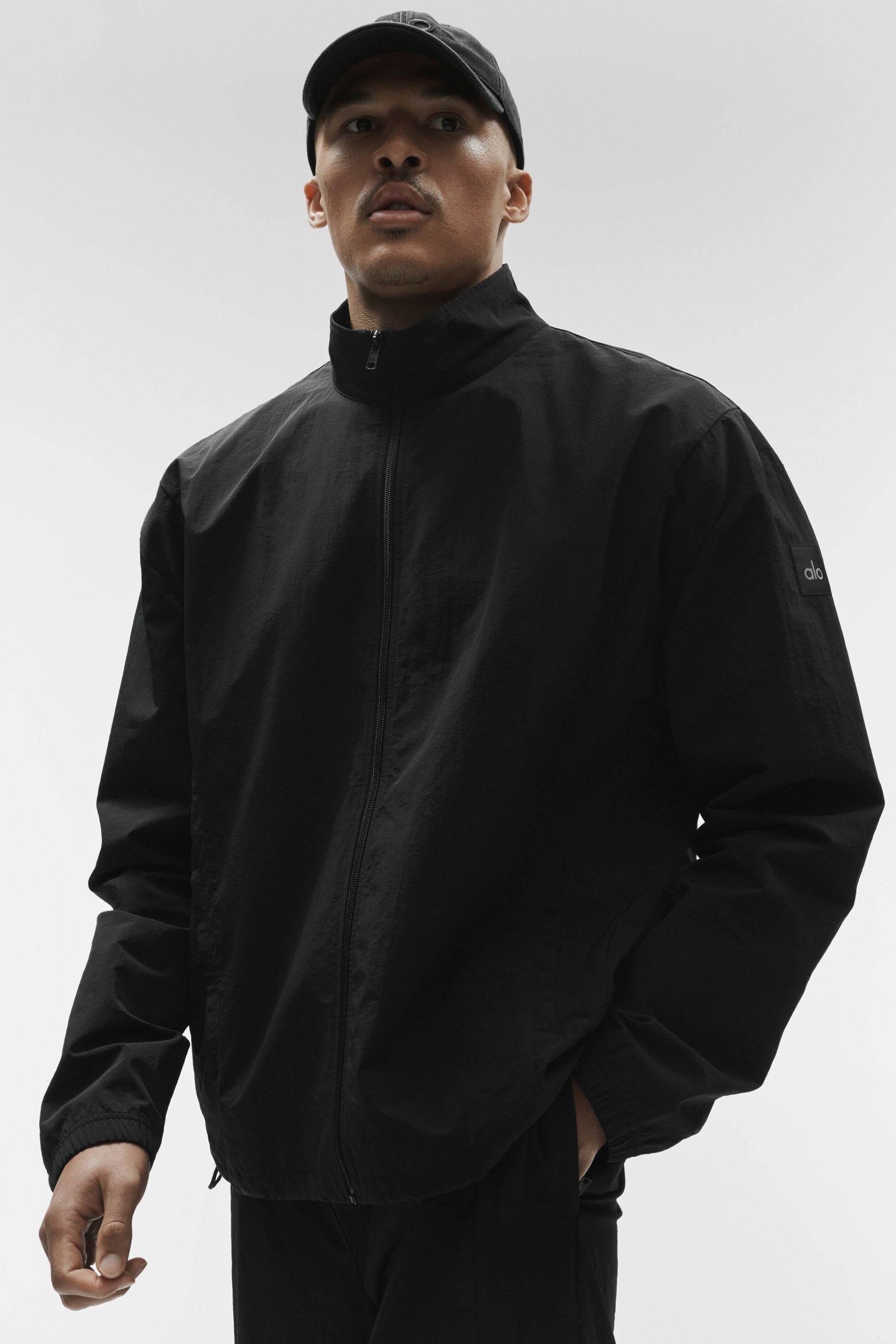 Takeaway Track Full Zip Jacket - Black image 3