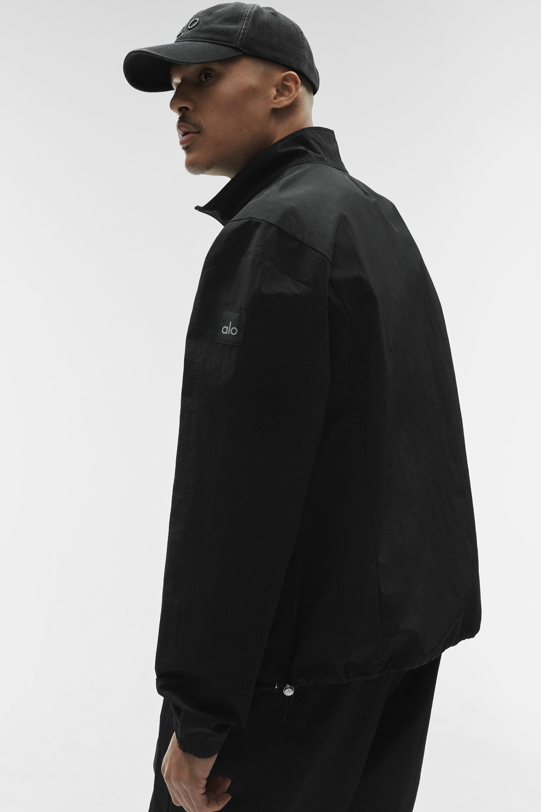 Takeaway Track Full Zip Jacket - Black image 4