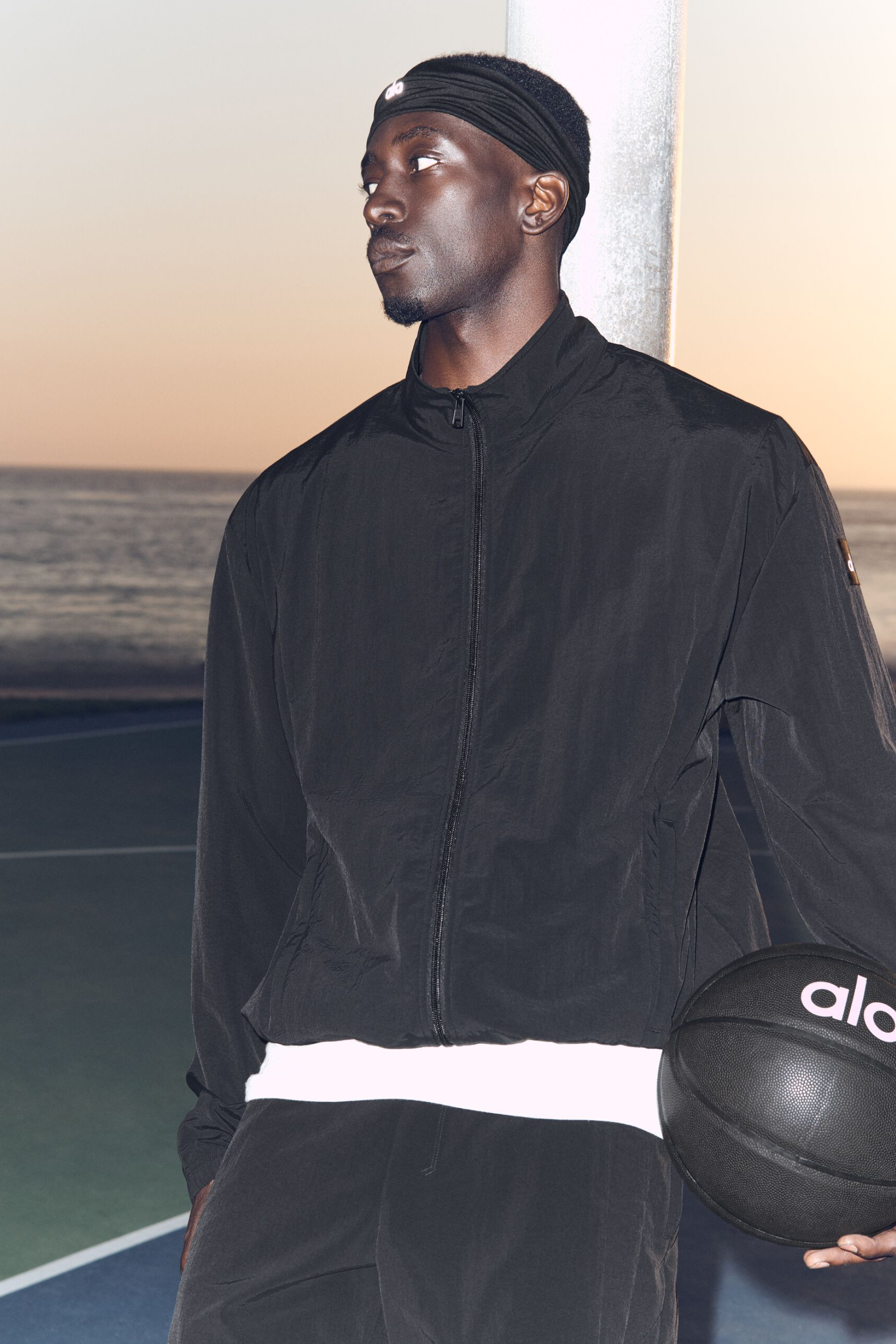 Takeaway Track Full Zip Jacket - Black image 1