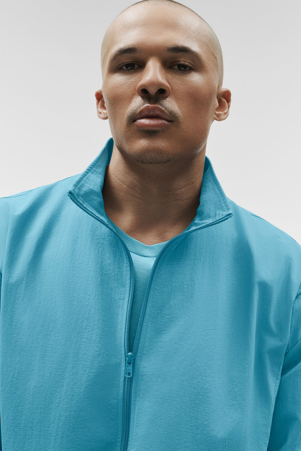 Takeaway Track Full Zip Jacket - Blue Breeze image 5
