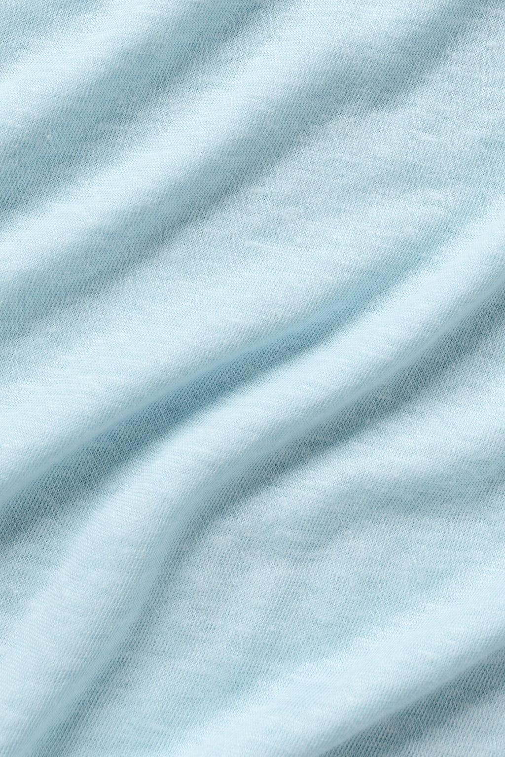 Linen Jersey Coastal Long Sleeve Pullover - Seaside Blue image 6