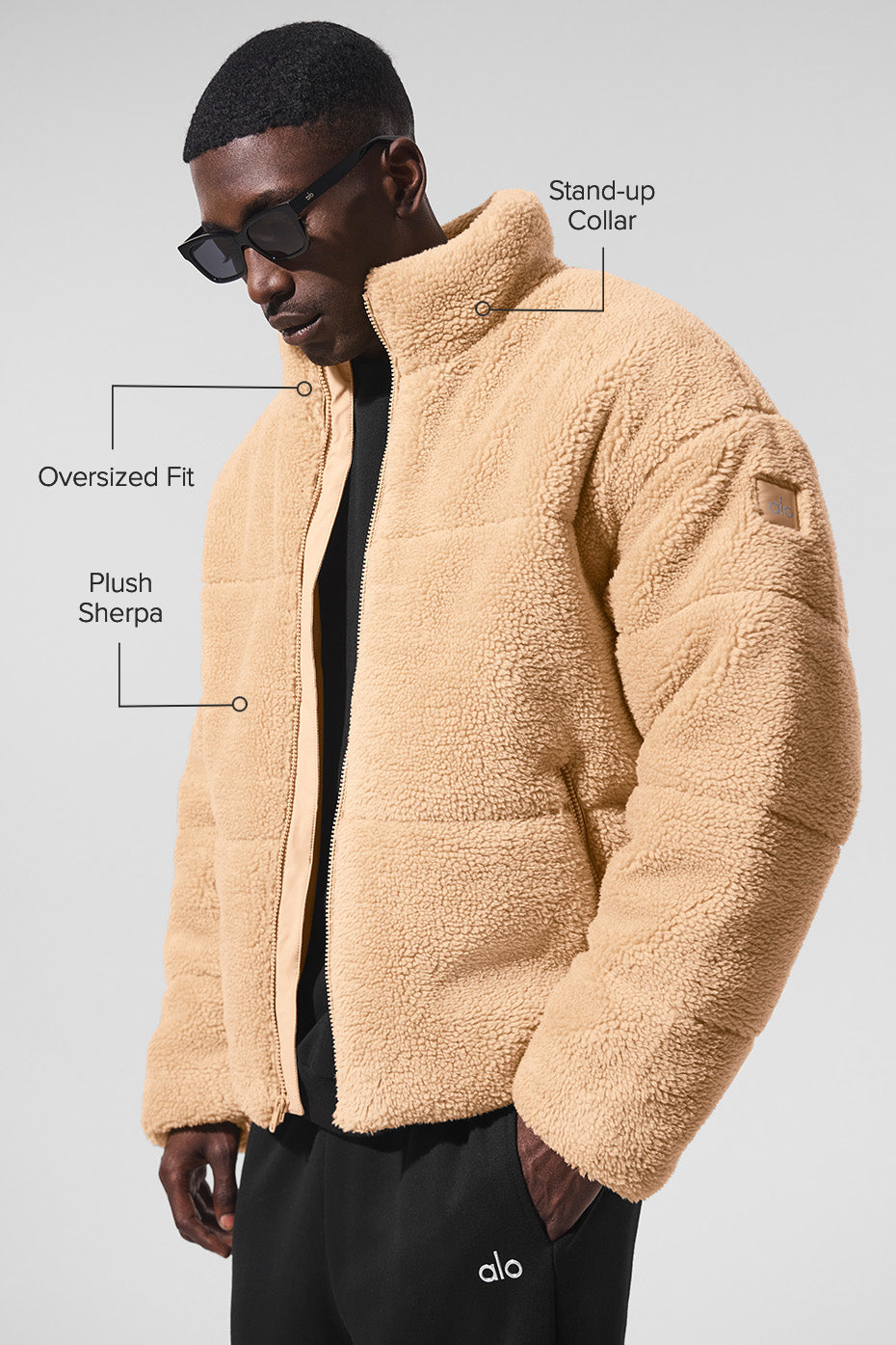 Sherpa Stage Puffer - Camel image 2