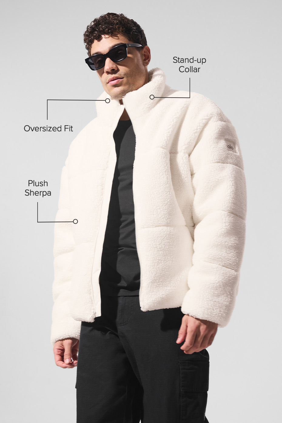 Sherpa Stage Puffer - Ivory image 2