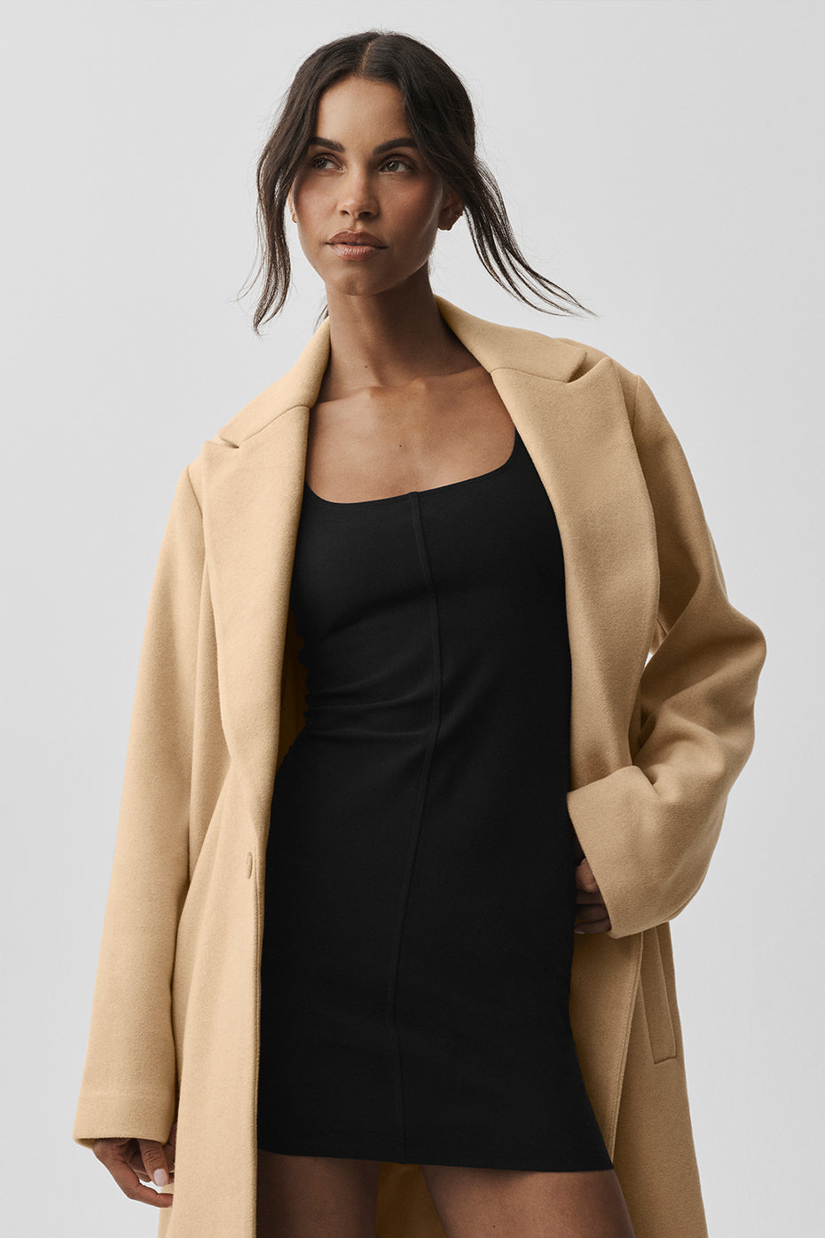 Wool Gameday Overcoat - Camel image 3