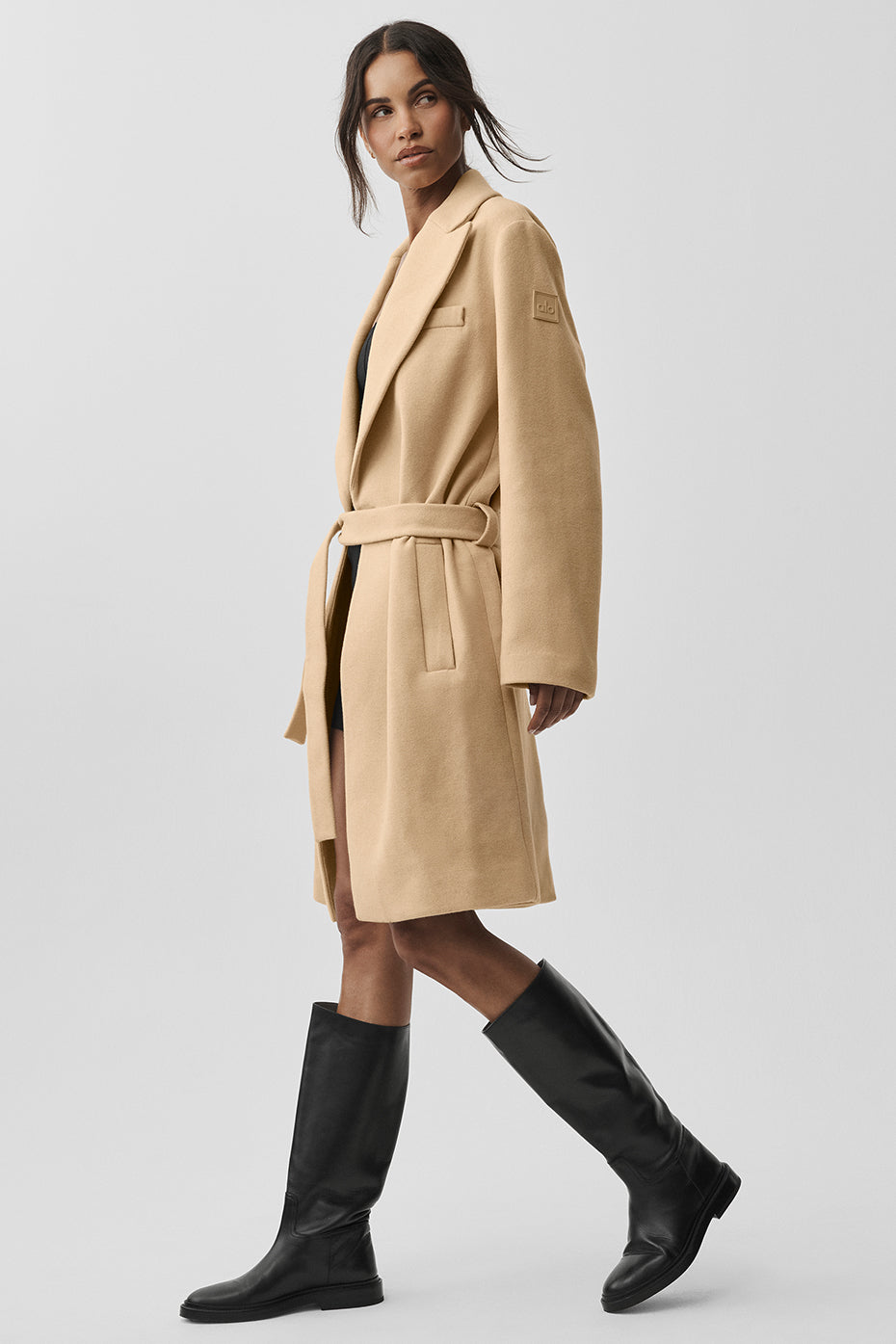 Wool Gameday Overcoat - Camel image 4