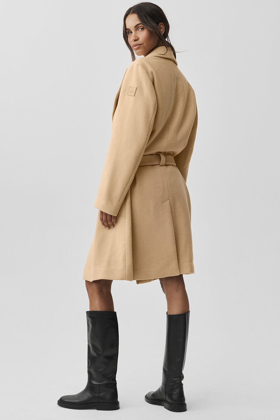 Wool Gameday Overcoat - Camel image 2
