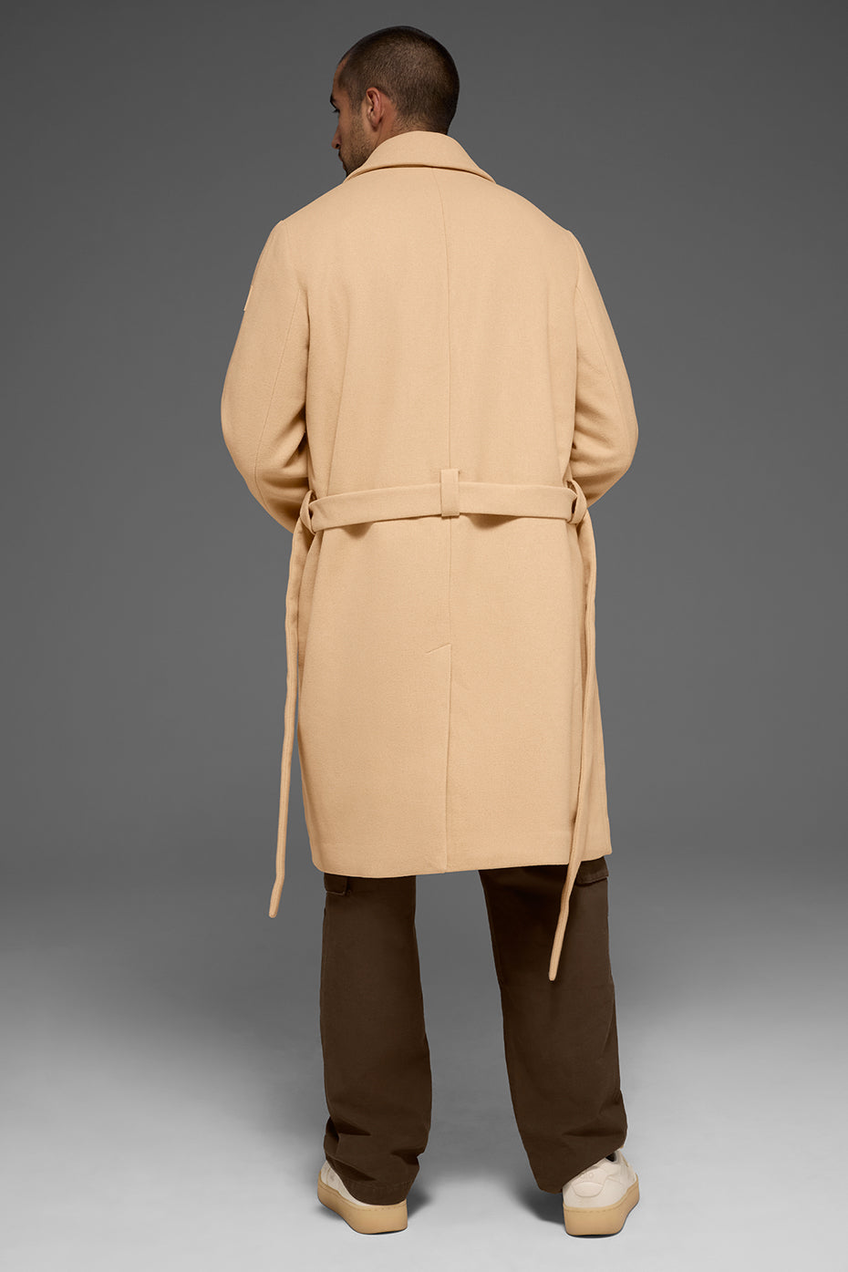 Wool Gameday Overcoat - Camel image 2