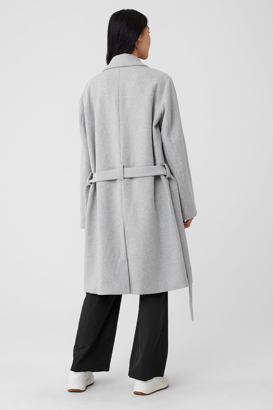 Wool Gameday Overcoat - Athletic Heather Grey image 2