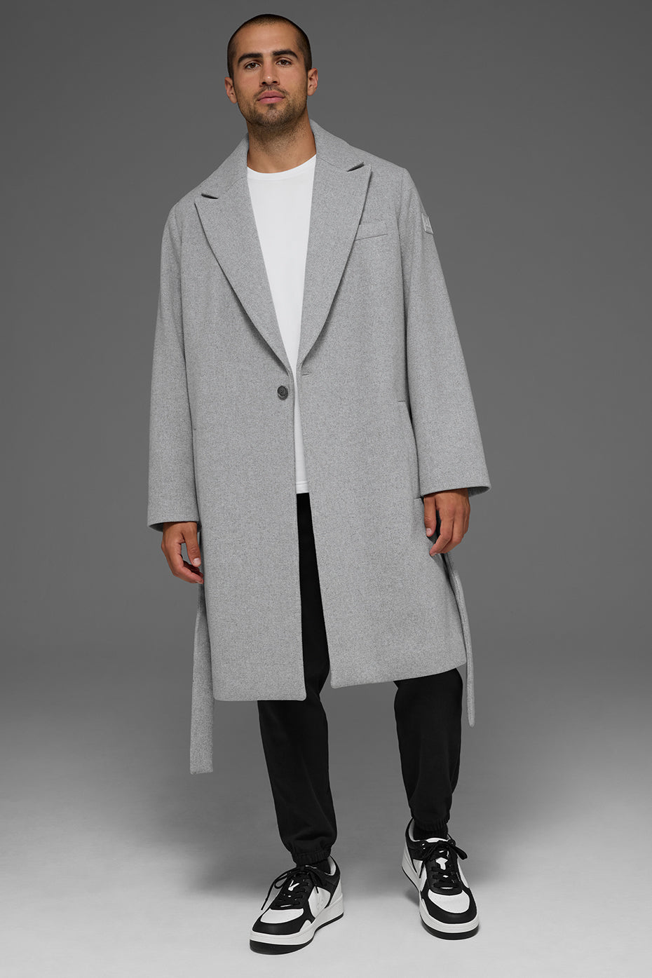 Wool Gameday Overcoat - Athletic Heather Grey image 1