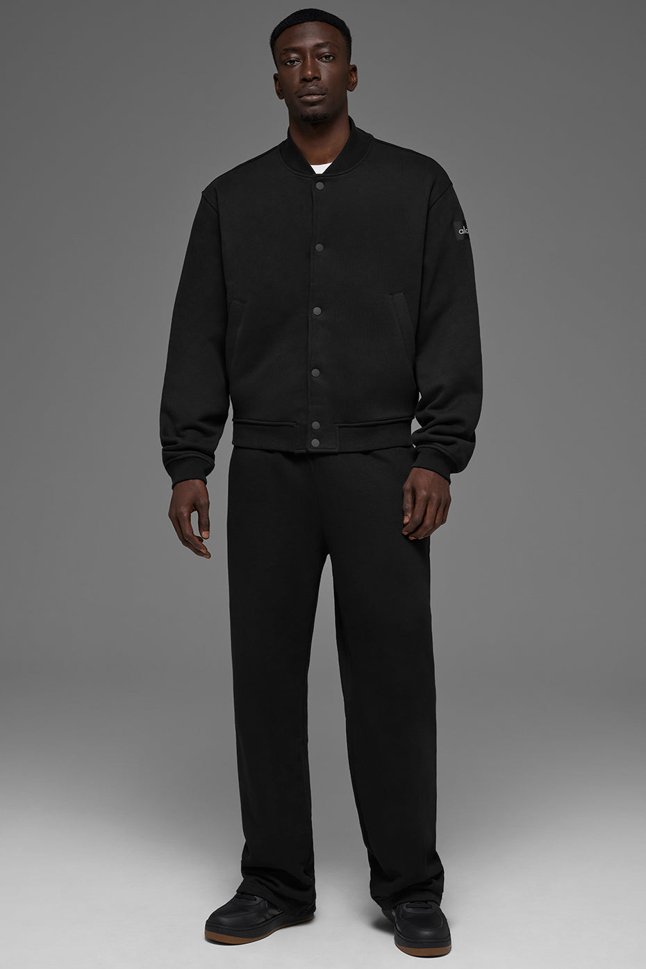 Renown Varsity Jacket - Black image 4