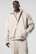 Select Hooded Bomber Jacket - Bone image 1