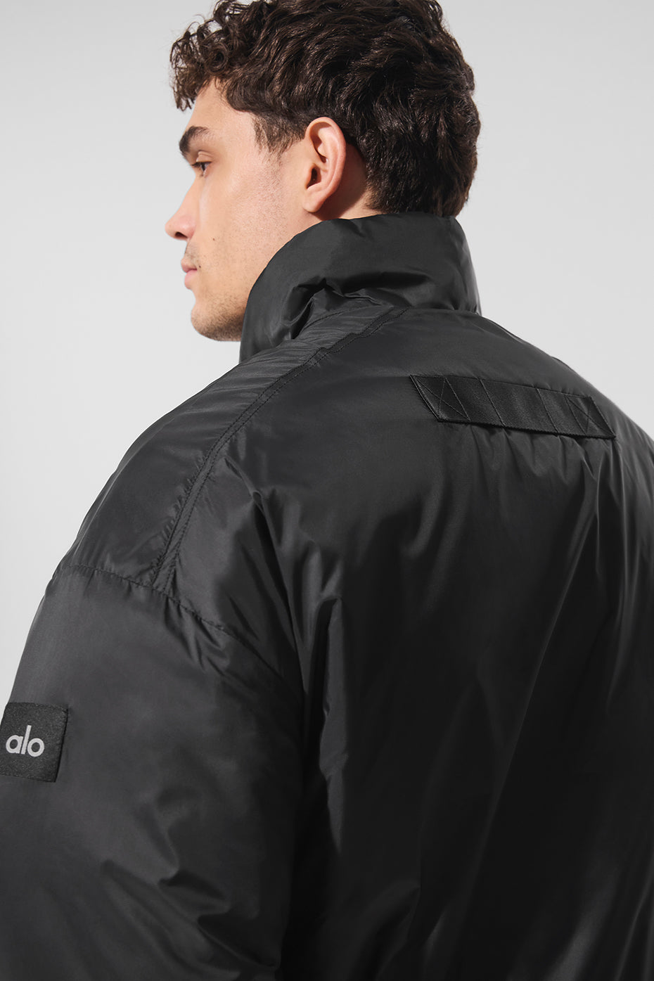 Latitude Light Weight 1/2 Zip Pullover Jacket - Black image 4
