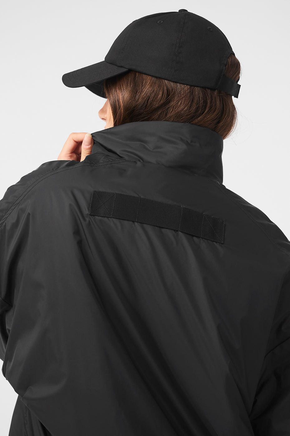 Latitude Light Weight 1/2 Zip Pullover Jacket - Black image 5