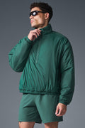 Latitude Light Weight 1/2 Zip Pullover Jacket - Winter Ivy image 1