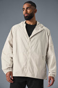 Vantage Nylon Ripstop Track Jacket - Bone image 1