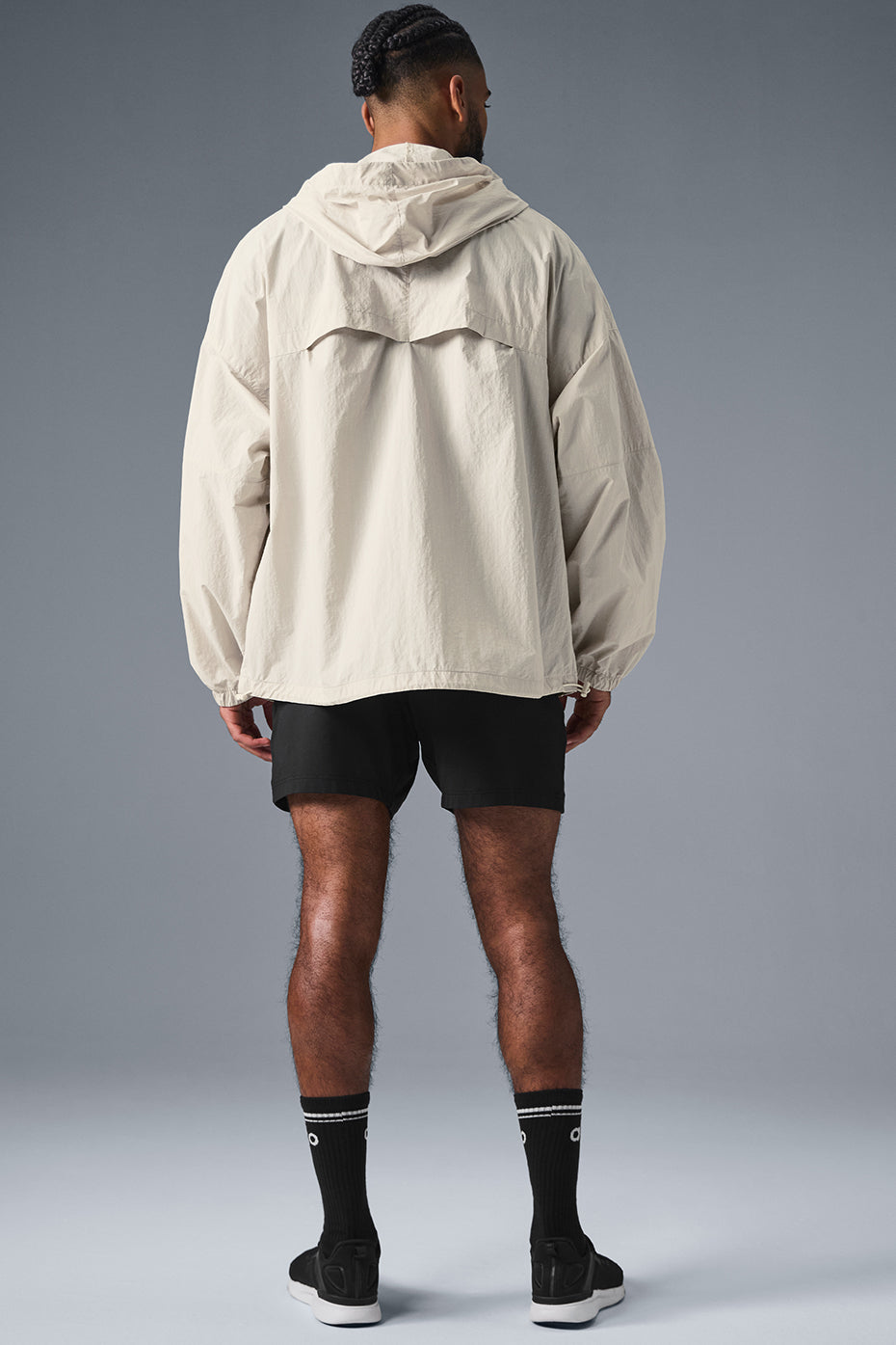 Vantage Nylon Ripstop Track Jacket - Bone image 2