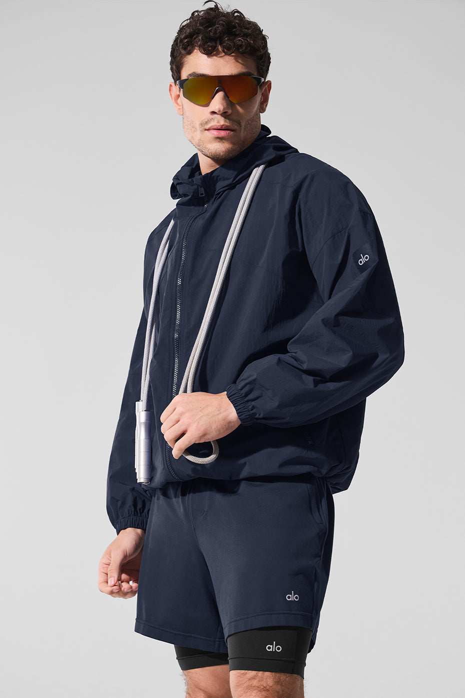 Vantage Nylon Ripstop Track Jacket - Navy image 1