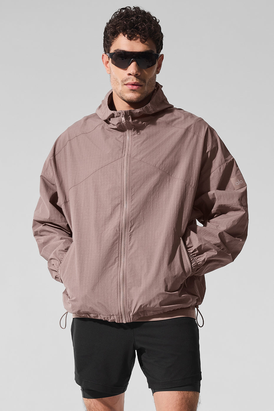 Vantage Nylon Ripstop Track Jacket - Mushroom image 1