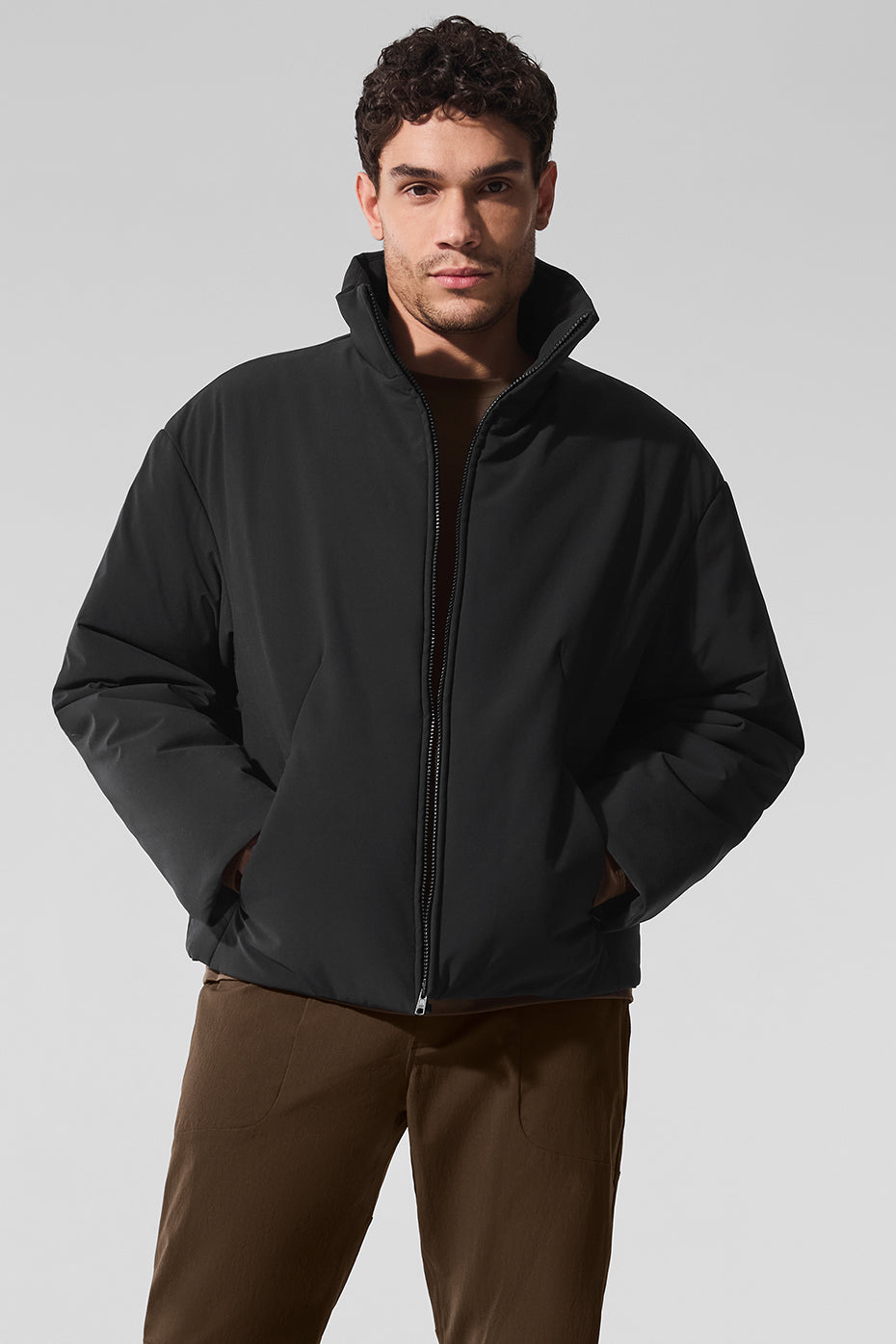 Stretch Woven Notable Jacket - Black image 1