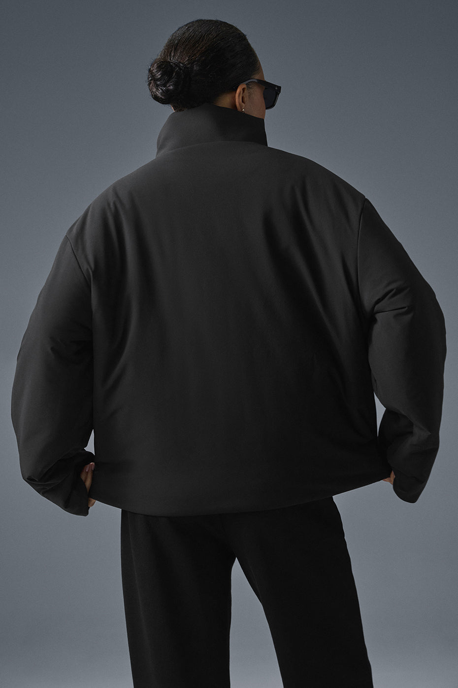 Stretch Woven Notable Jacket - Black image 2