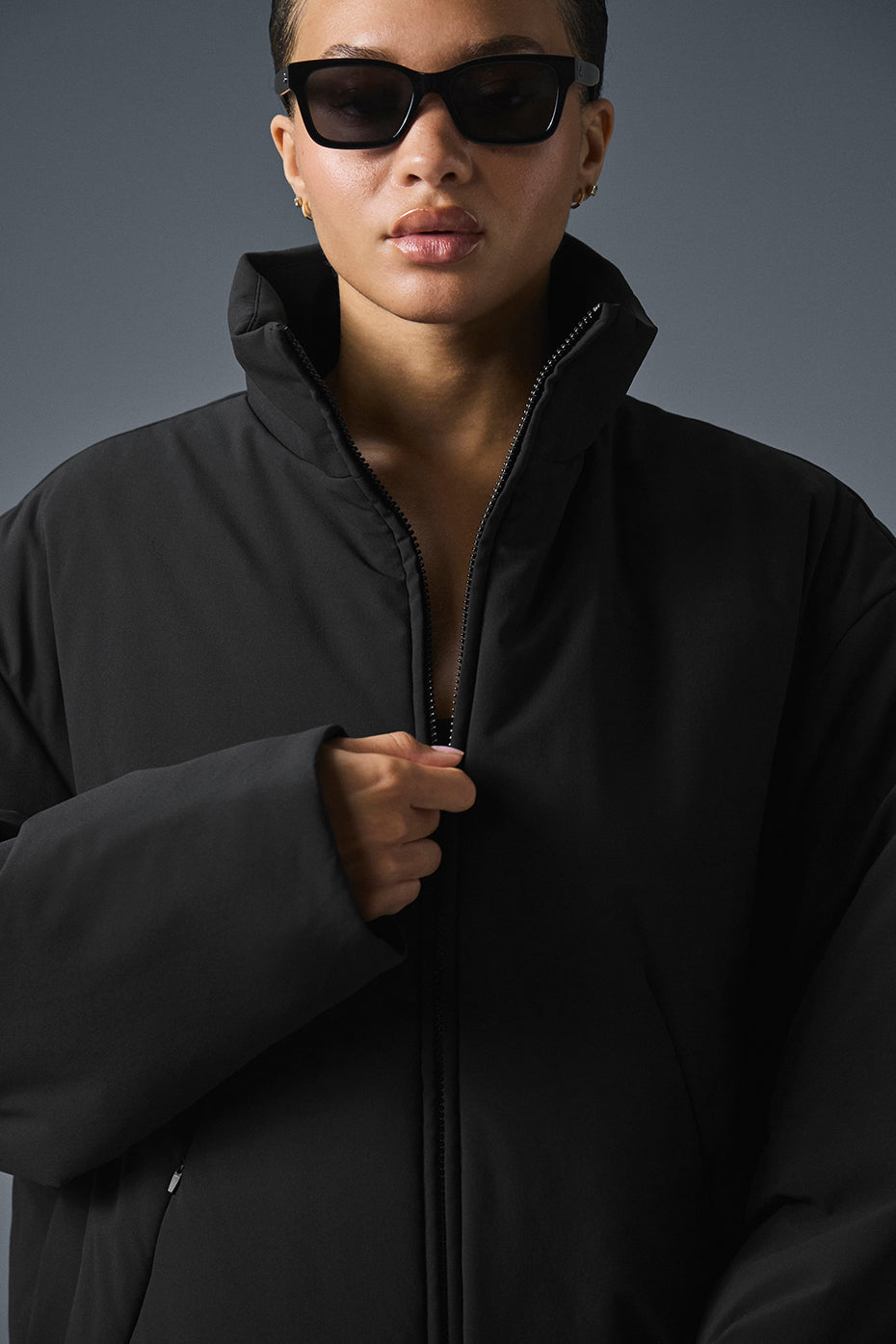 Stretch Woven Notable Jacket - Black image 4
