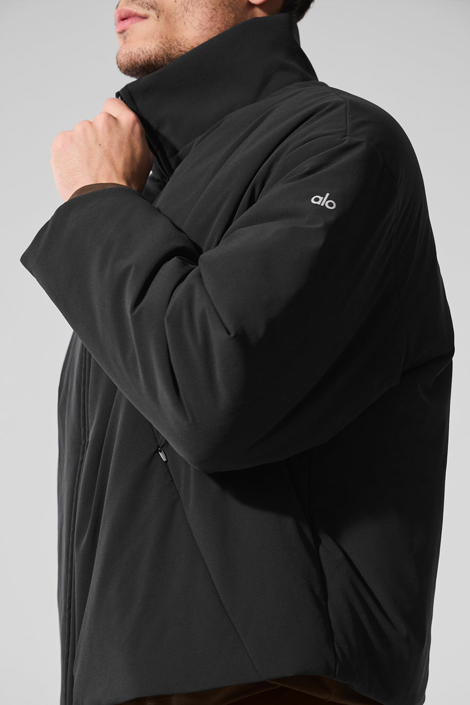 Stretch Woven Notable Jacket - Black image 4