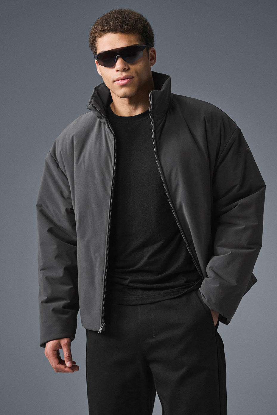 Stretch Woven Notable Jacket - Anthracite image 1