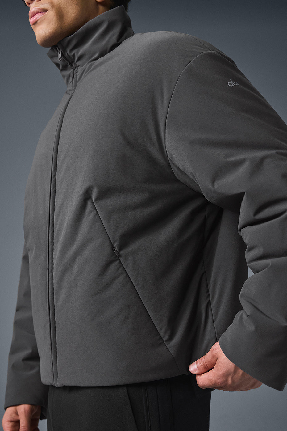Stretch Woven Notable Jacket - Anthracite image 3